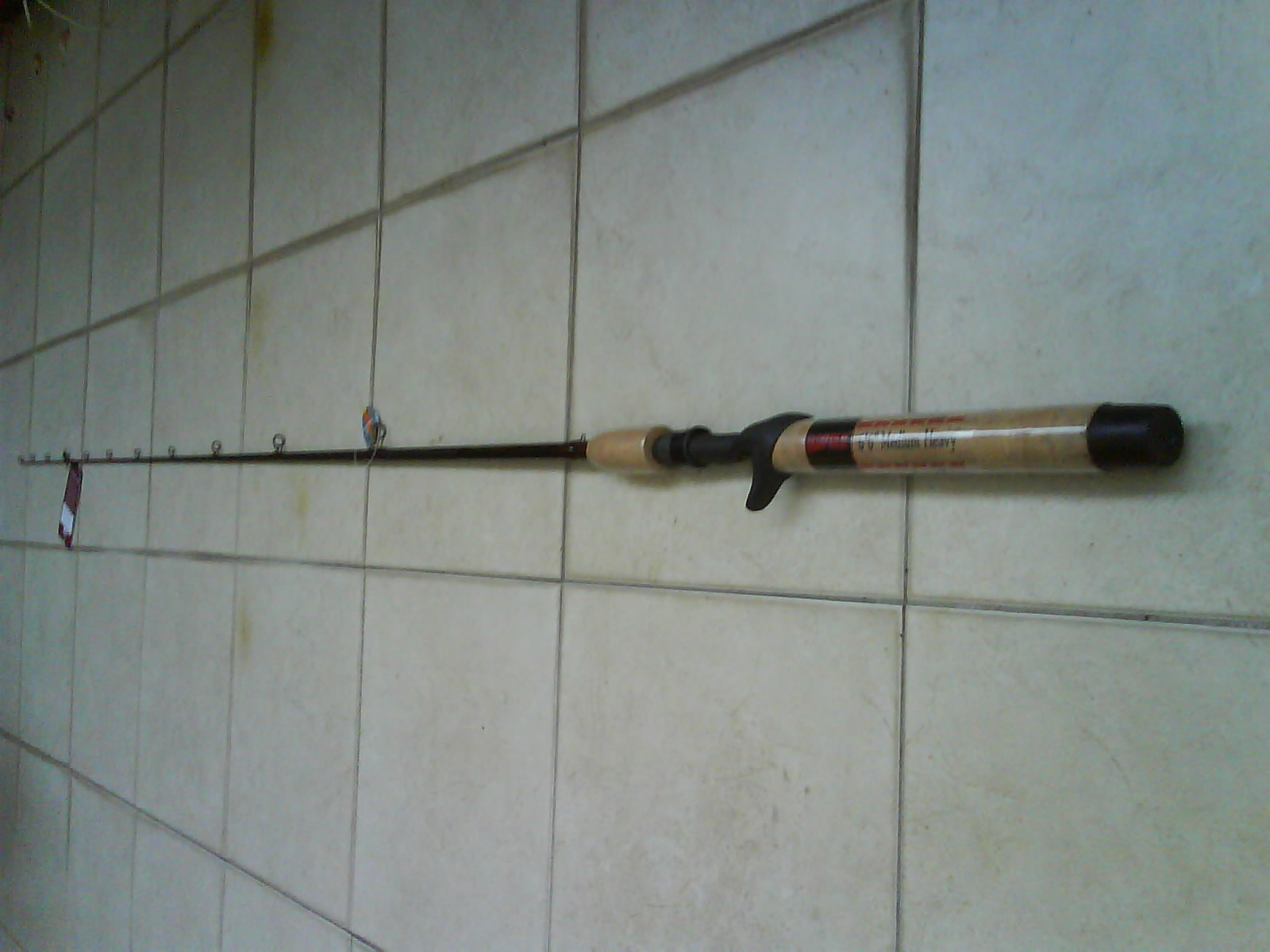 MECANGKUK: Rapala baitcaster fishing rod - 1 piece 6' 6" 8-20lb