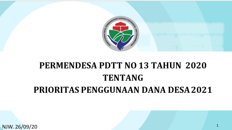 Download Lengkap Materi Penggunaan Dana Desa Tahun  Download Lengkap Materi Penggunaan Dana Desa Tahun 2021 