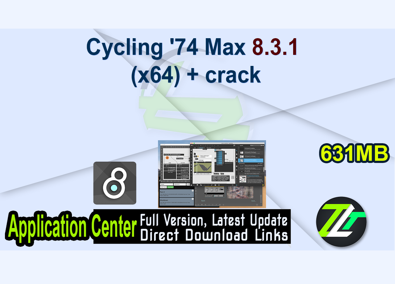 Cycling ’74 Max 8.3.1 (x64) + crack