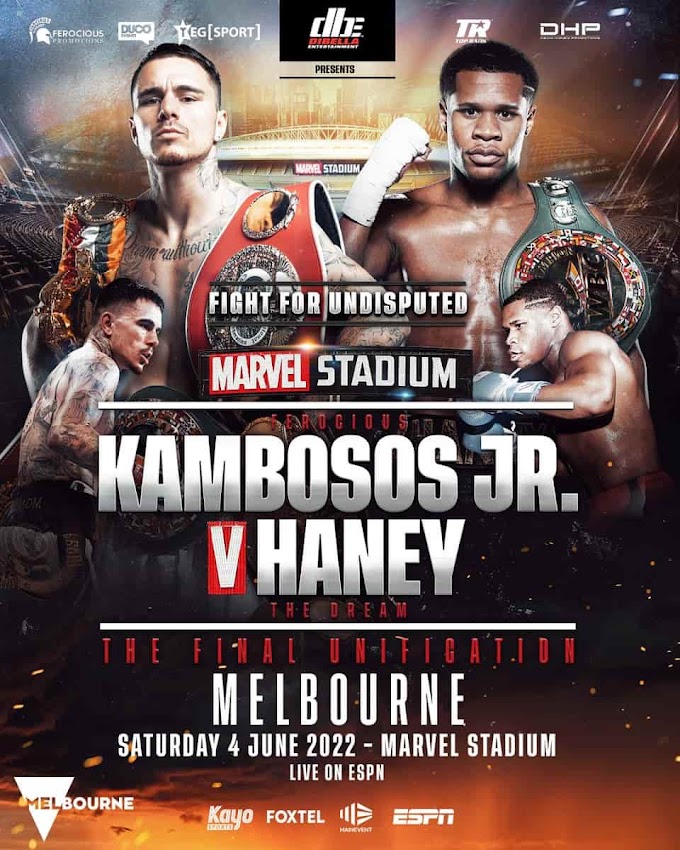 George Kambosos Jr vs Devin Haney Full Fight Card Live at [11:00PM EST]