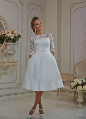 Vestidos de Novia Civil Cortos