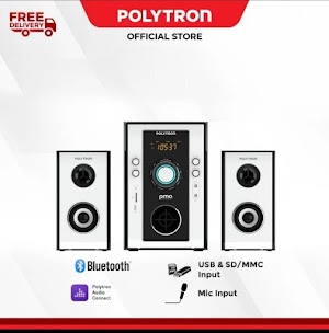 Polytron bluetooth speaker PMA 9523/w