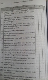 Contoh Soalan Ujian MEdSI (MEdSI Test Sample Questions as Practices/Exercises)