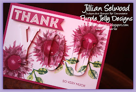 Painted Harvest Eclipse Thank you card, One big meaning stamp set