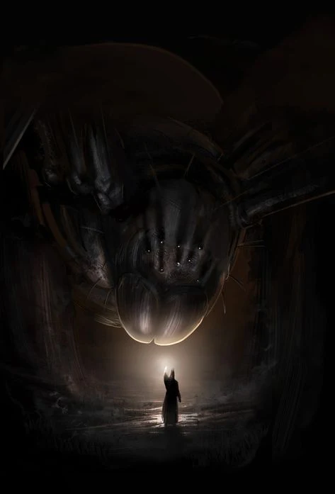 Ungoliant ăn thịt Melkor