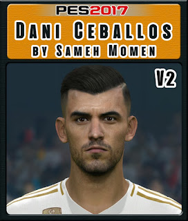 PES 2017 Faces Dani Ceballos by Sameh Momen