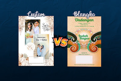 Undangan Blangko Versus Undangan Custom