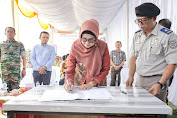 Pemko Pematangsiantar dan Kantor Pertanahan Pasang Tanda Batas Tanah Serentak se-Indonesia