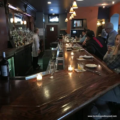 bar at G. Michael's Bistro in German Village in Columbus, Ohio