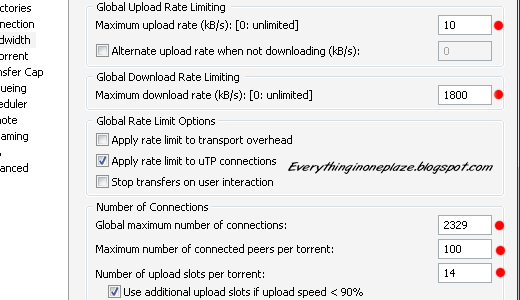 How to Increase uTorrent, BitTorrent Download Speed