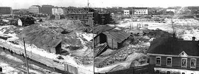 Fotos de la construcción del Teatro de ópera y ballet de Novosibirsk Opera and Ballet Theatre History of the construction Rusia