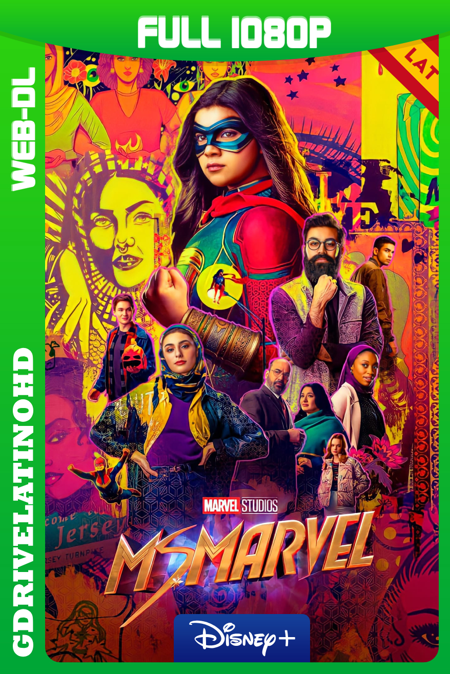 Ms. Marvel (2022) Temporada 1 [6/6] WEB-DL 1080p Latino-Inglés