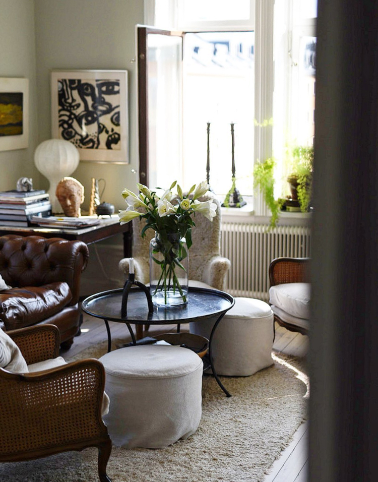 Marianne's Art-filled Apartment in SOFO, Stockholm