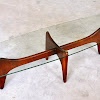 Pearsall Coffee Table - Mid-century coffee table signed Round Adrian Pearsall at ... - One of americas most revered designers.
