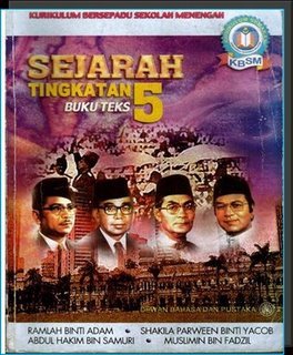 caknasejarah Laman Web Buku Teks Sejarah Tingkatan 5