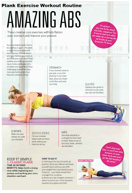 Classic Plank Exercise