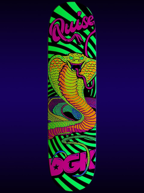 dgk skateboards quise skateboard deck