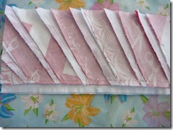 43 Sewn with quarter inch allowance