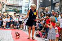 Concurso Miss y Mister Txakur en fiestas de Rontegi