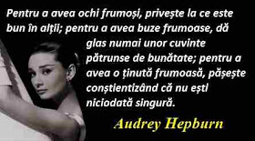 Maxima zilei: 4 mai - Audrey Hepburn