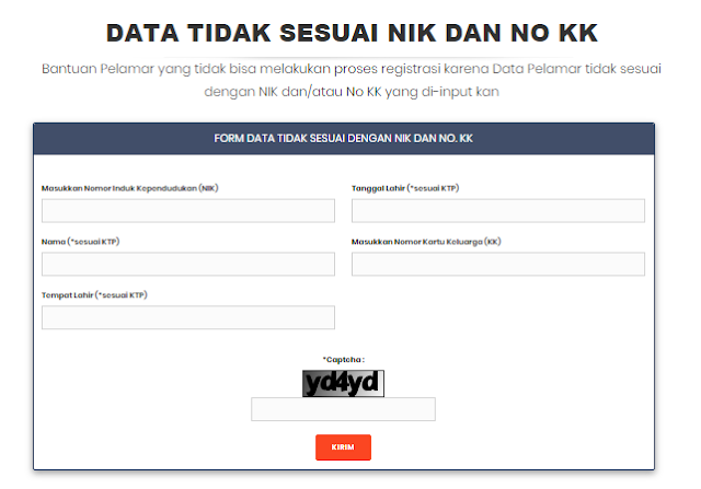 NIK adalah Nomor Induk Kependudukan atau Solusi JIKA NIK & No KK tidak DITEMUKAN SERTA Data tidak SESUAI NIK & No KK Pada PENDAFTARAN CPNS 2018