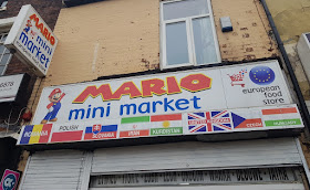 Mario Mini Market on the Stockport Road in Levenshulme, Manchester 
