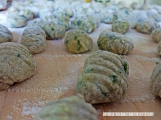 gnocchi, wild garlic, ajo oso, ñoquis, aglio orsino, vegetarian recipes, italian recipes