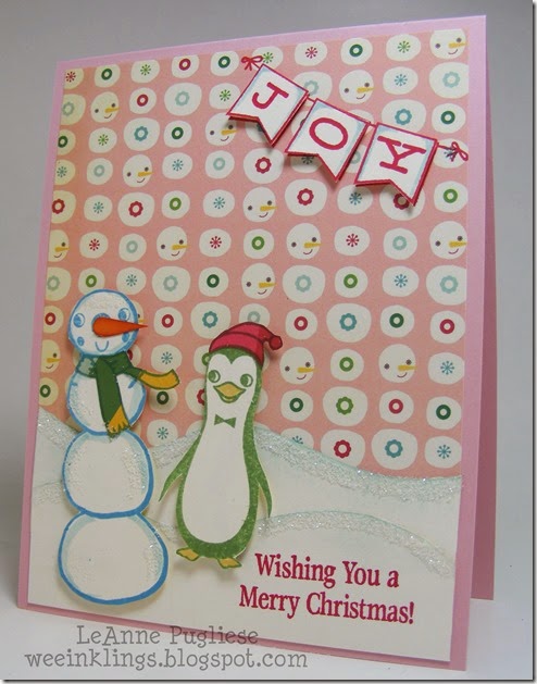 LeAnne Pugliese WeeInklings Merry Monday 131 Christmas Cosmo Cricket