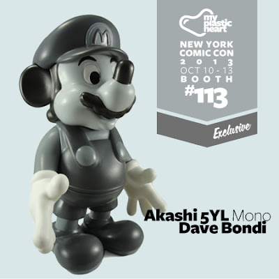 New York Comic Con 2013 Exclusive Mono Akashi 5YL Vinyl Figure by Dave Bondi