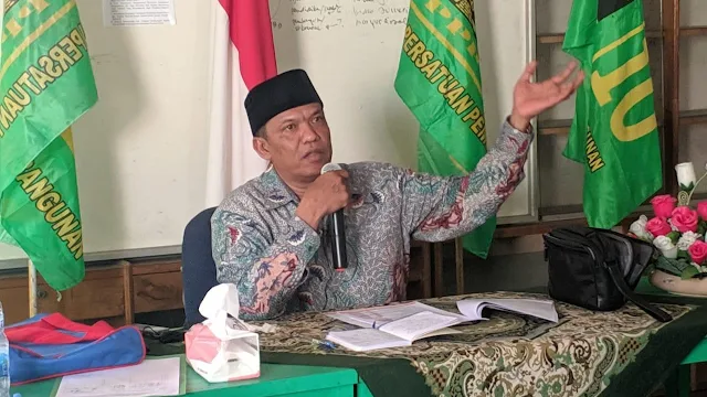 Maryanto Sampaikan Visi Misi Bacalon di PPP Pasbar.