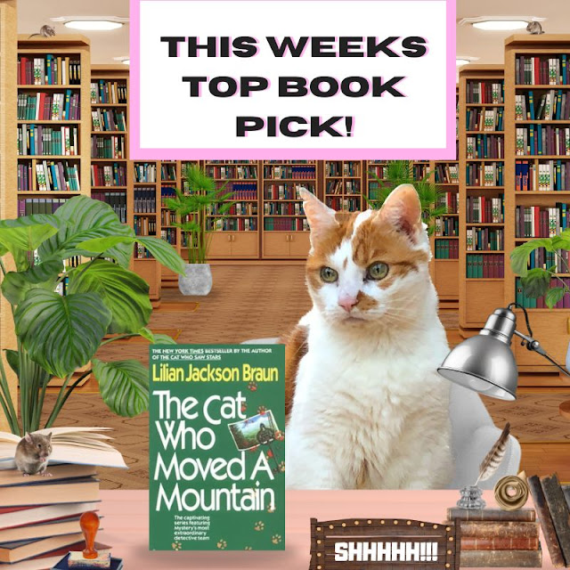 Amber's Book Reviews #274 ©BionicBasil® The Cat Who Moved a Mountain by Lilian Jackson Braun