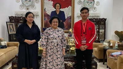 Megawati dan Puan Sarankan Gibran Maju Pilgub
