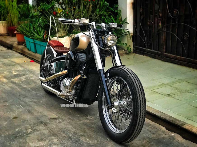 Another Honda Steed 400 Bobber Chopper From Cambodia