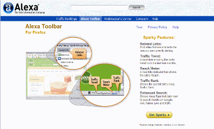 Alexa Toolbar