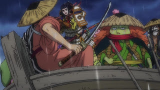 ワンピースアニメ 菊之丞 お菊 KIKUNOJO OKIKU ONE PIECE Episode 977