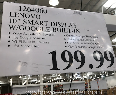 Deal for the Lenovo 10in Smart Display at Costco