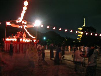 東寺の盆踊り