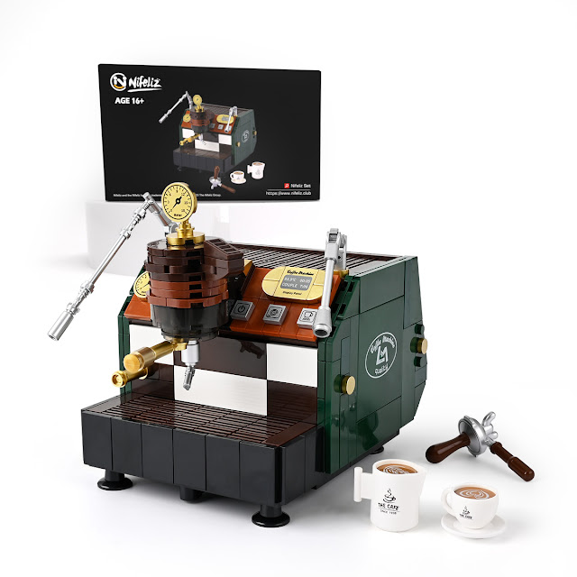 Nifeliz Coffee Machine Building Toy