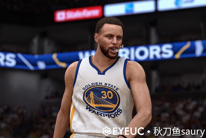 Stephen Curry Cyberface v3 by Saury | NBA 2K25
