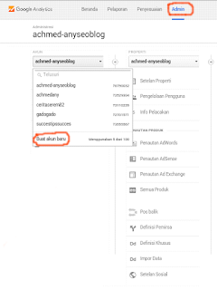 CARA MENDAFTAR GOOGLE ANALYTICS DAN MEMASANG KODE DI BLOGSPOT