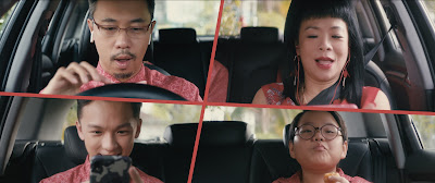 Source: Singtel. Stills from the Chinese new year video.