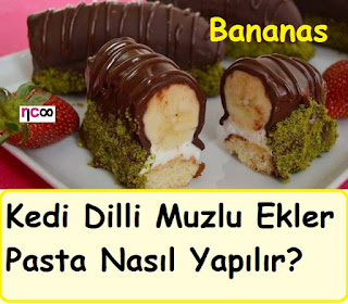 Kedi Dilli Muzlu Ekler Pasta Nasıl Yapılır