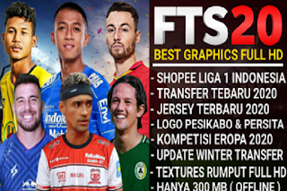 FTS 20 Shopee Liga 1 & Eropa 2020 V7