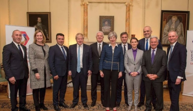 Kosovo Prime received by the UK Prime Theresa May