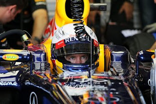 Sebastian Vettel Pole Position Valencia 2012