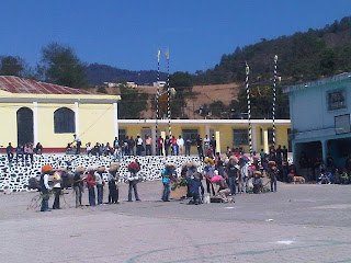 Aldea la Esperanza Totonicapán. los patzcarines de la semana santa