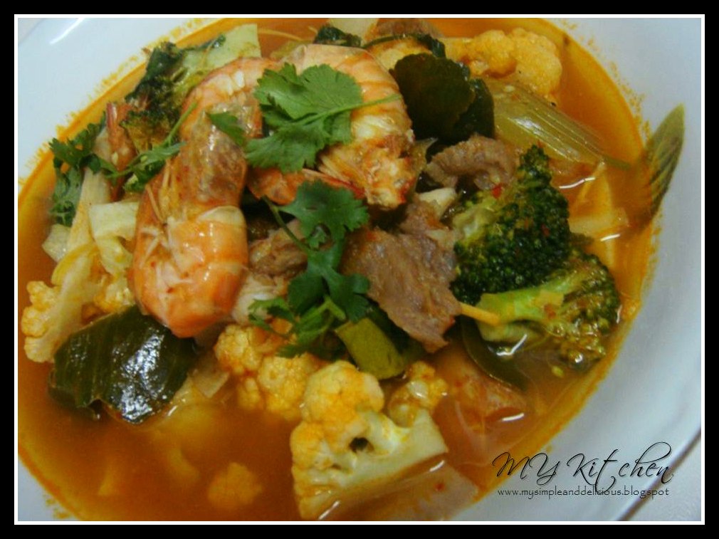 MY Kitchen MY Kitchen MY Kitchen: Tom Yam Campur