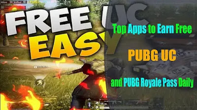 Top Apps to Earn Free PUBG UC and PUBG Royale Pass Daily