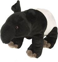 Image: Wild Republic Tapir Plush, Stuffed Animal, Plush Toy, Gifts for Kids, Cuddlekins 12 Inches