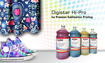 sublimation printing with Kiian ink